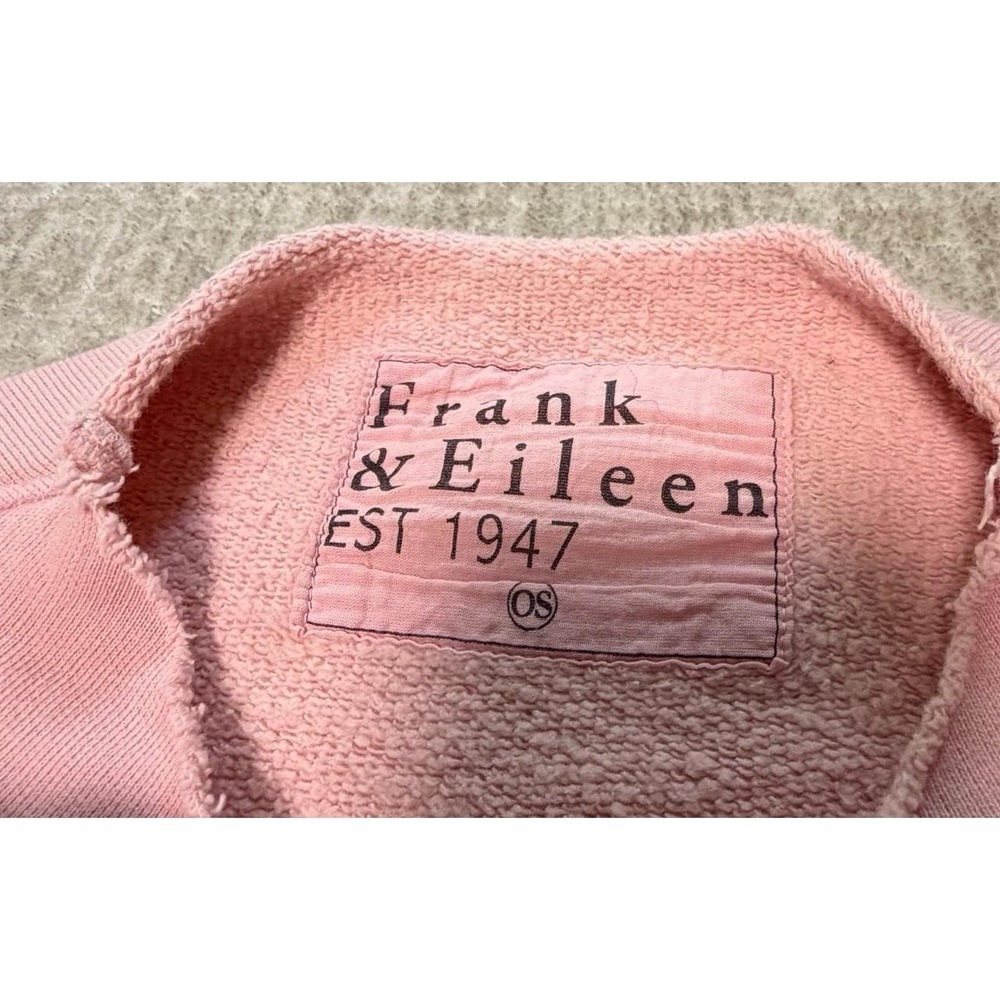 Frank & Eileen Tee Lab Capelet Pink Oversized Capelet Sweatshirt Top One Size - Picture 3 of 7